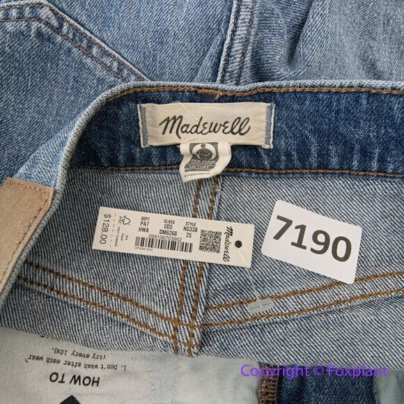 NEW Madewell The Perfect Vintage Jean in‎ Heathcote Wash, 25 - Picture 11 of 14